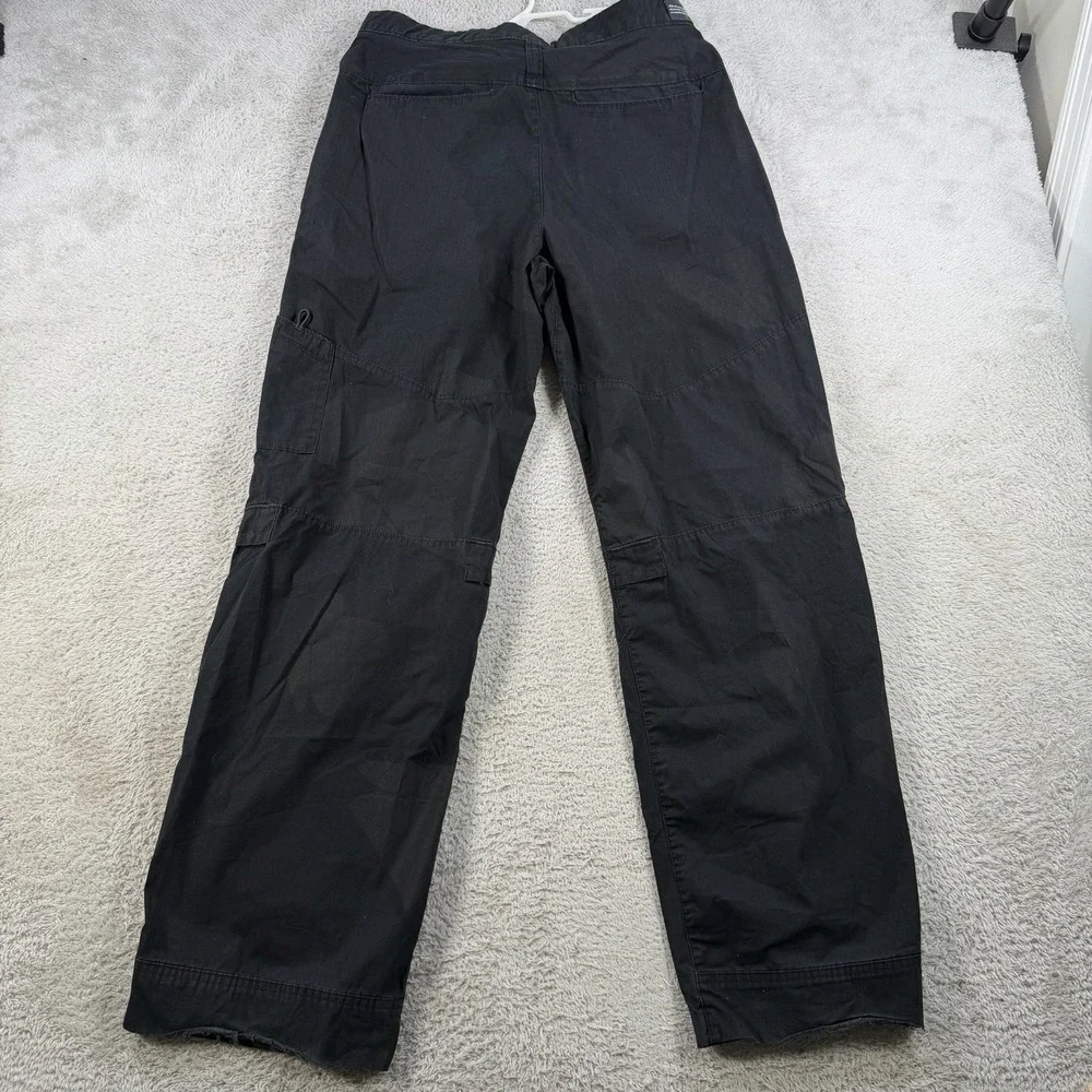 Nike ACG Pants Mens 30 Black Belted Cargo Double Knee Hiking Outdoor Zip Pocket